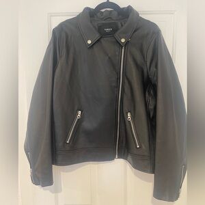 faux leather jacket, 3x, torrid